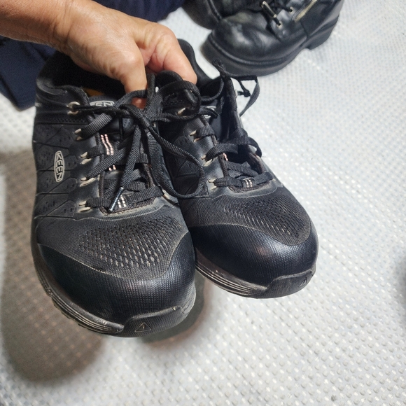 KEEN GUC WOMENS SZ 8.5 UTILITY VISTA  ENERGY INDUSTRIAL WORK SNEAKERS COMPOSITE - Picture 8 of 11